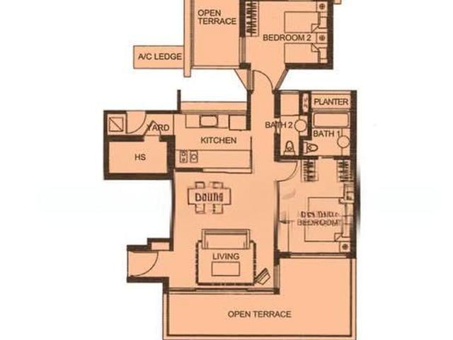 Condominium for rent in Ulu Pandan