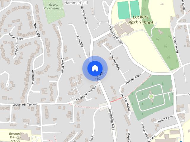 Apartment for rent in Hammerfield, Pouchen End