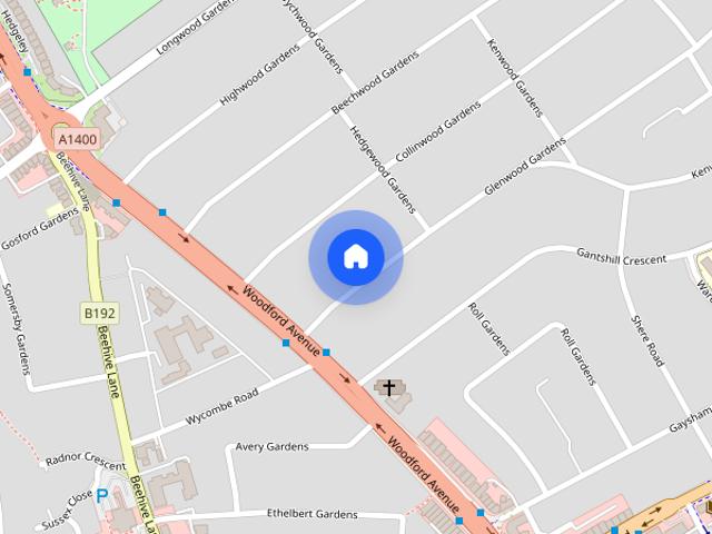 House for rent in Gants Hill, Greater London