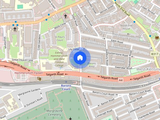 Apartment for rent in West Kensington, Greater London