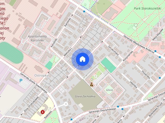 Mieszkanie do wynajęcia w Ostropka, Gliwice