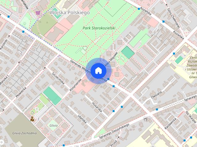 Mieszkanie do wynajęcia w Wojska Polskiego, Gliwice
