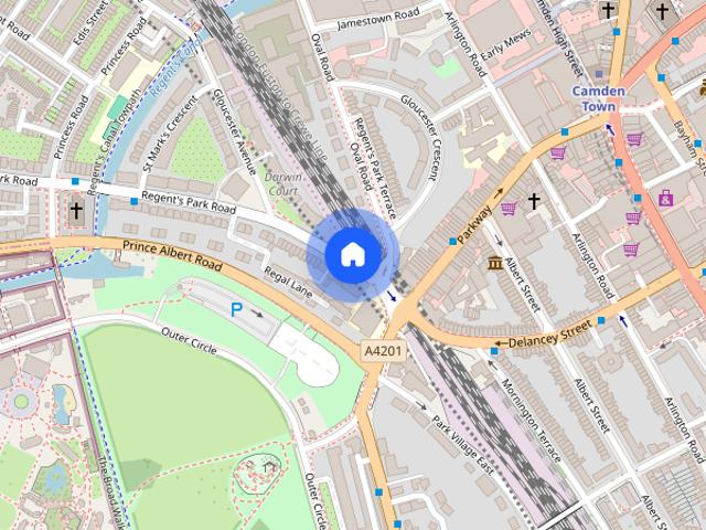 Apartment for rent in Chalk Farm, Primrose Hill