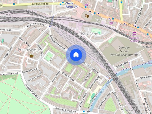 House for rent in Chalk Farm, Primrose Hill