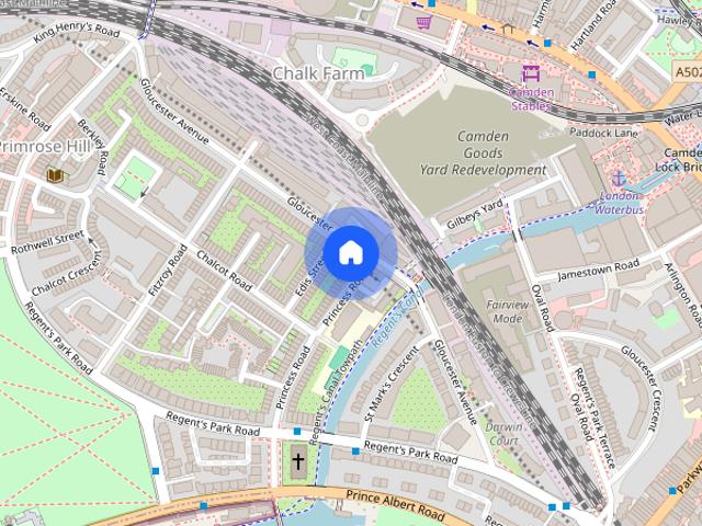 Apartment for rent in Chalk Farm, Cat Hill