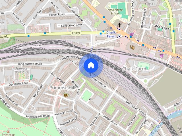 Apartment for rent in Primrose Hill, Chalk Farm
