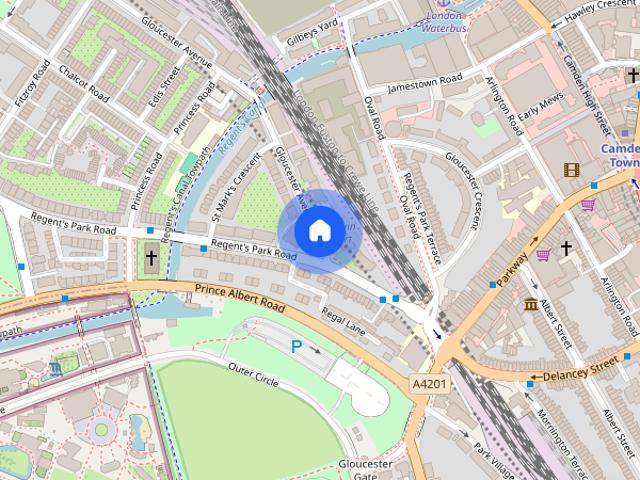 Apartment for rent in Chalk Farm, Primrose Hill