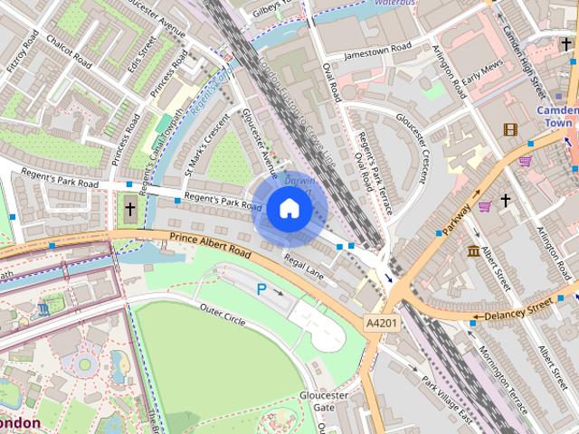 Apartment for rent in Chalk Farm, Primrose Hill