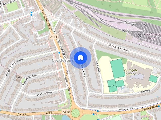 House for rent in Cockfosters, Greater London