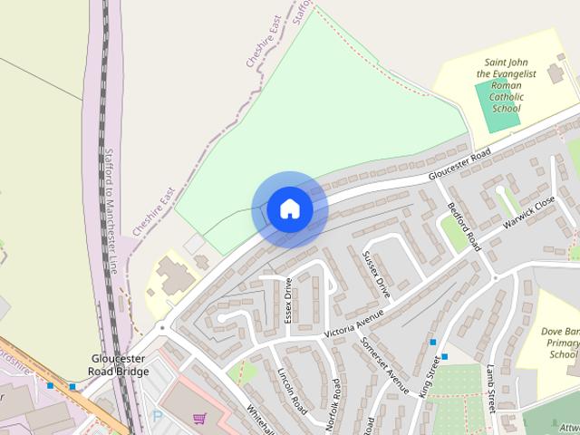 House for rent in Butterton, Staffordshire