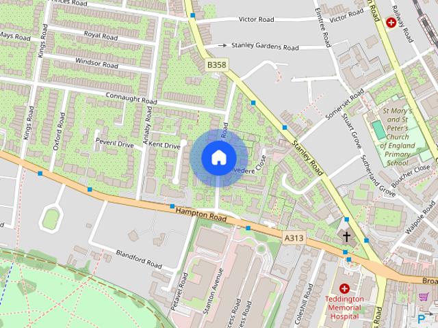 Apartment for rent in Strawberry Hill, Greater London
