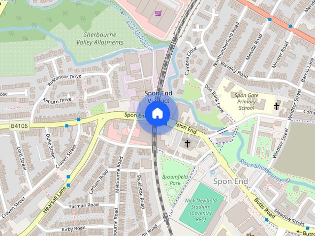 Apartment for rent in Spon End, West Midlands