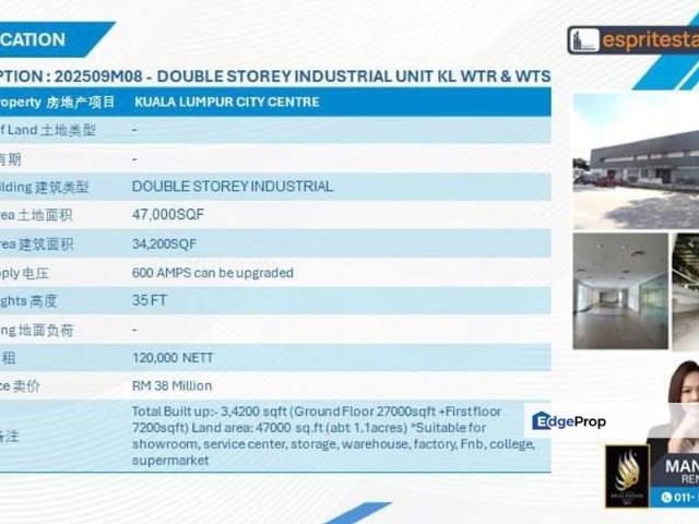 Warehouse for sale in Country Heights Damansara, Kuala Lumpur