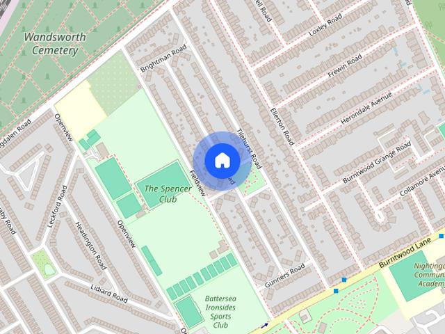 Apartment for rent in Summerstown, Greater London