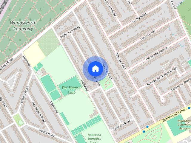 Apartment for rent in Summerstown, Greater London