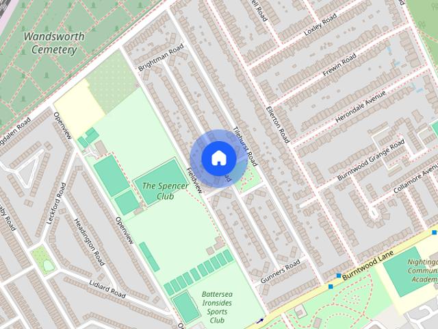 Apartment for rent in Summerstown, Greater London