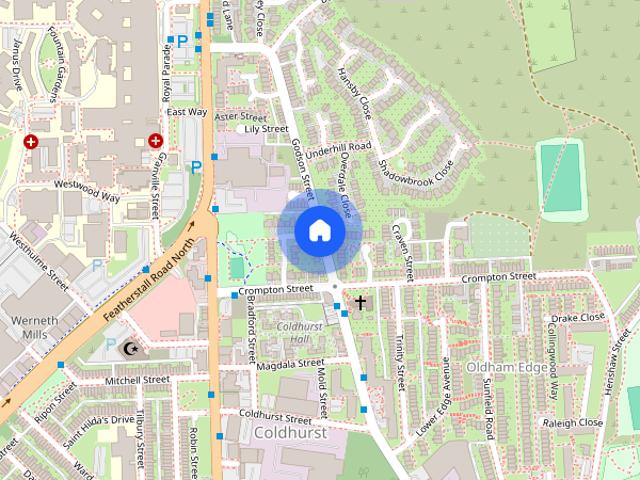 House for rent in Oldham Edge, Pendock