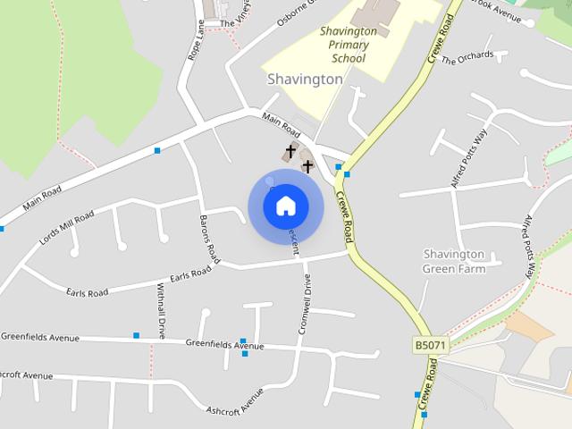 House for rent in Shavington cum Gresty, Crewe