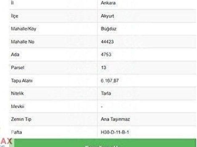 Gölbaşi, Ankara içerisinde satılık Arsa