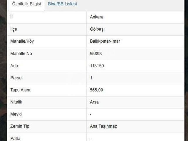 Gölbaşi, Ankara içerisinde satılık Arsa
