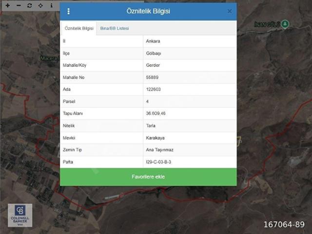 Gölbaşi, Ankara içerisinde satılık Arsa