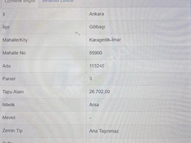 Gölbaşi, Ankara içerisinde satılık Dükkan