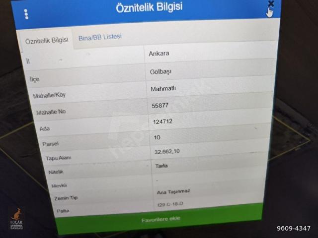 Gölbaşi, Ankara içerisinde satılık mülk