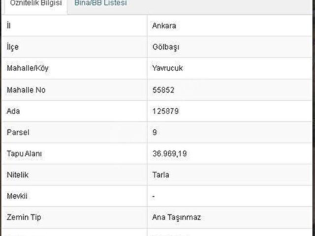 Gölbaşi, Ankara içerisinde satılık Arsa