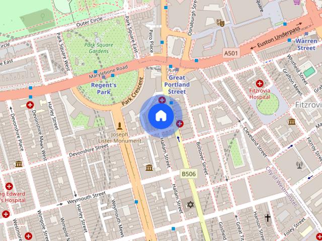 Studio for rent in East Marylebone, Marylebone