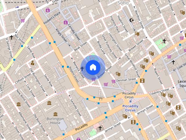 Apartment for rent in Soho, Greater London