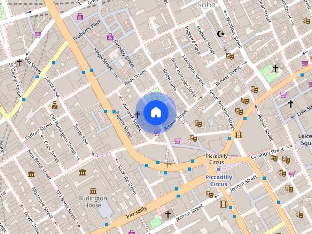 Apartment for rent in Soho, Greater London