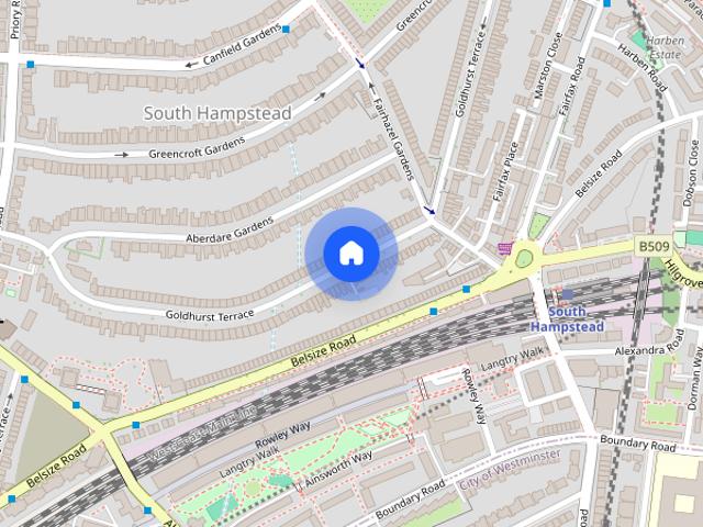 Apartment for rent in South Hampstead, Greater London