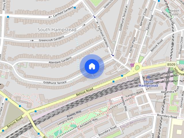 Apartment for rent in South Hampstead, Greater London