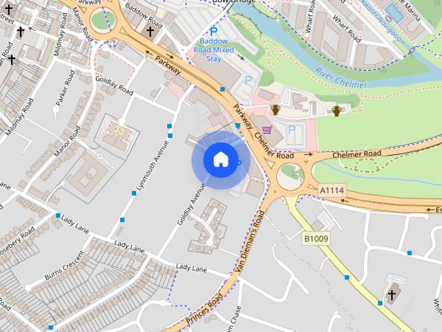 Apartment for rent in Moulsham, Chelmsford