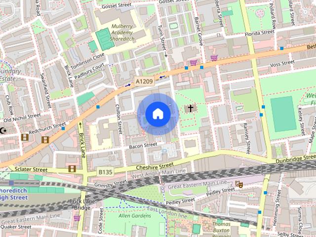 House for rent in Spitalfields, Whitechapel