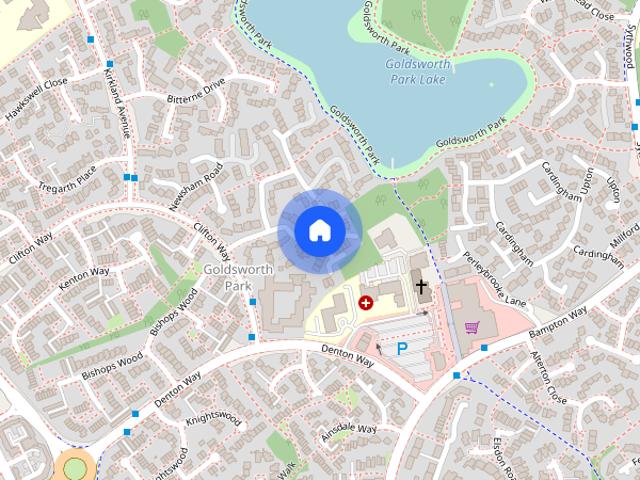 House for rent in Goldsworth Park, Woking