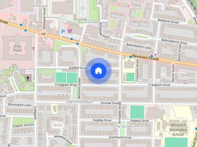 Apartment for rent in The Drives, Glasgow
