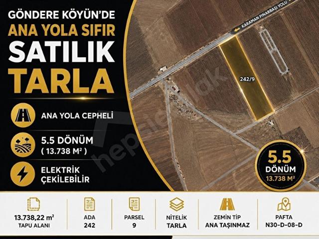 Yazılı, Karaman Merkez içerisinde satılık Arsa
