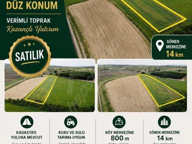 Hacımenteş Mahallesi, Gönen içerisinde satılık Arsa