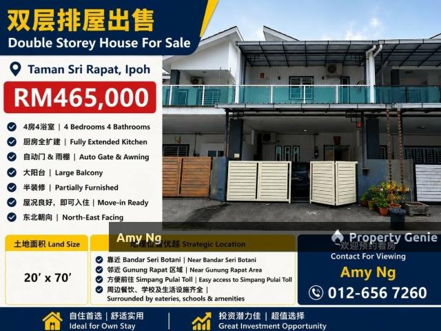 Terraced House for sale in Perak, Tanjong Ipoh