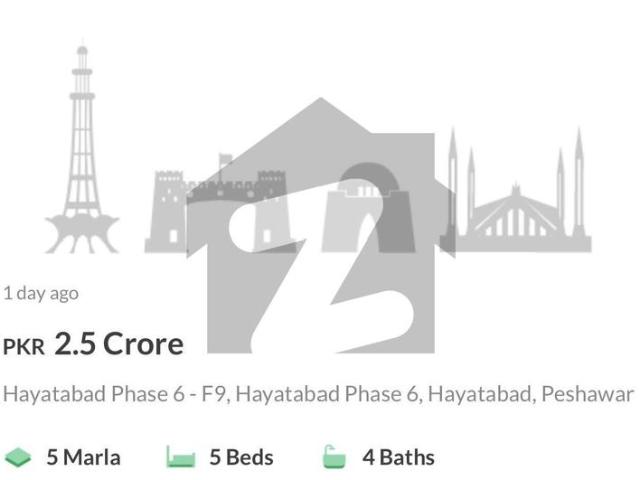 House for sale in Peshawar, North West Frontier Province