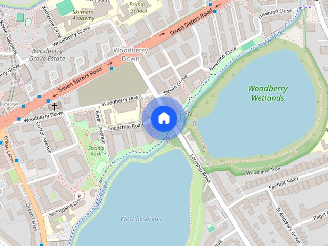 Apartment for rent in Woodberry Down, Greater London