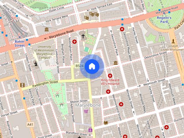 Apartment for rent in Marylebone, Greater London