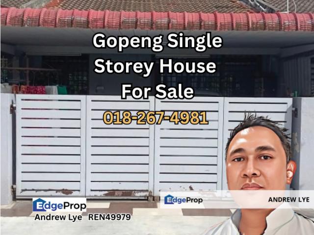 House for sale in Perak, Gopeng