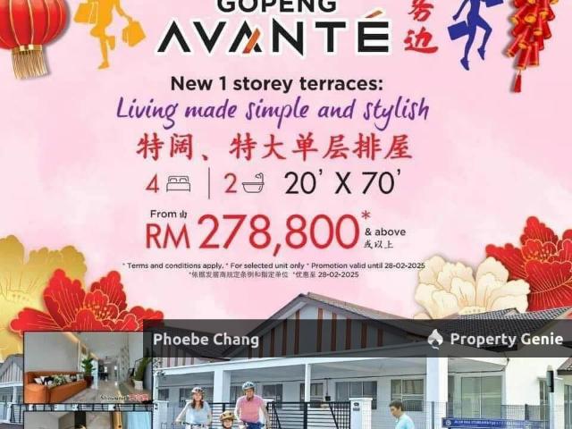 Terraced House for sale in Perak, Gopeng