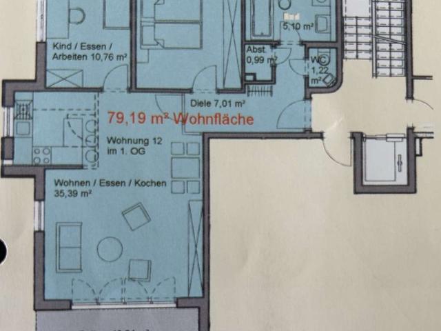 Wohnung mieten in Oberstadt, Göppingen