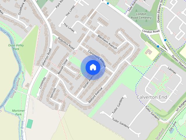 House for rent in Calverton End, Milton Keynes