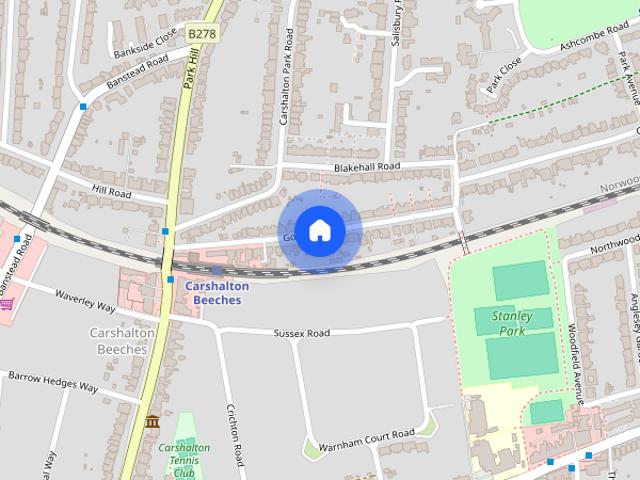 Apartment for rent in Carshalton-on-the-Hill, Greater London