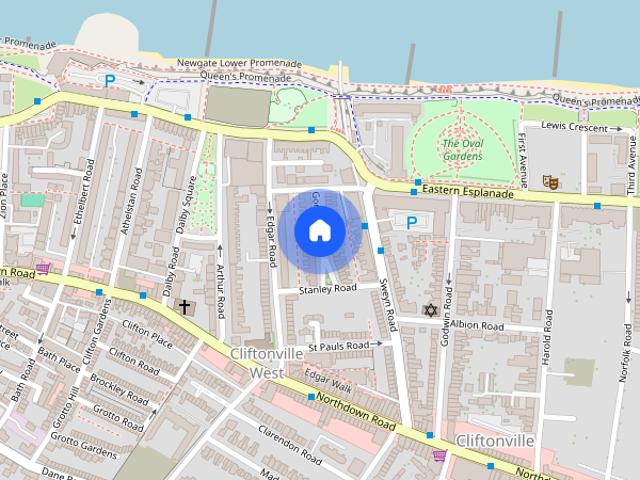 House for rent in Cliftonville West, Acol