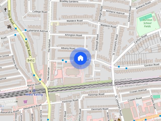 Apartment for rent in London Borough of Ealing, Hanwell
